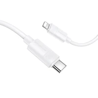 Borofone Cable BX123 Leya - Type C to Lightning - PD 30W 1 metre white