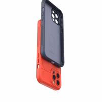 Magic Shield dėklas telefonui iPhone 12 Pro Max lanksčios šarvuotos tamsiai mėlynos spalvos dangtelis