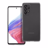 Dėklas telefonui 2 mm skaidrus skirtas SAMSUNG A53 5G (kameros apsauga)