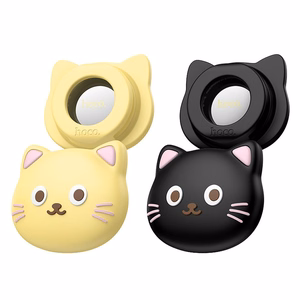Hoco E91D sekiklis suderinamas su Apple Find My katės formos smėlio spalvos