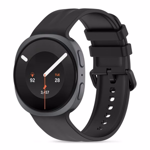 Tech-Protect Silicone Evo dirželis, skirtas „Samsung Galaxy Watch 40/44/46 mm“ – juodas