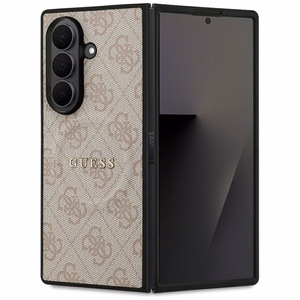 Dėklas telefonui GUESS SAMSUNG Z Fold7 GUHMZFD7P4MSEGCP (Magnētinis 4G PU su dideliu logotipu) rožinis