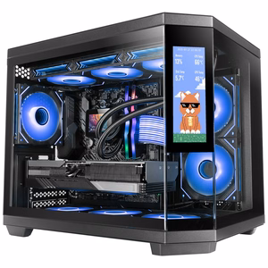 Mars Gaming MC3TCORELCDM kompiuterio korpusas „Mini Tower“ Juoda