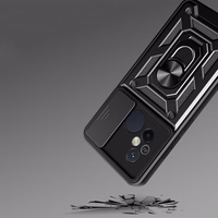 Tech-Protect CamShield Pro dėklas Xiaomi Redmi 12C – juodas