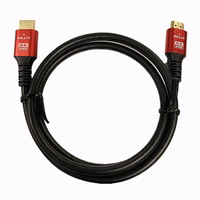 Kabelis HDMI 2.1 8K 60 Hz / 4K 120 Hz – itin didelio greičio, HDR, eARC, VRR, 48Gbps, 1 m, juodas