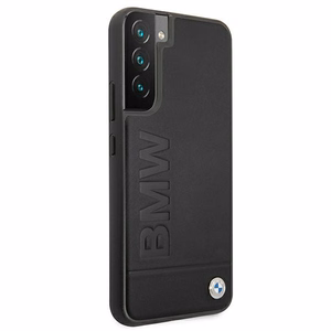 Dėklas telefonui BMW Signature Logo Imprint Samsung Galaxy S22+ - juodas