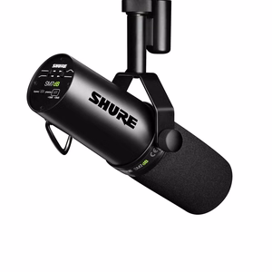 Shure SM7dB - dinaminis vokalinis mikrofonas su įmontuotu stiprintuvu