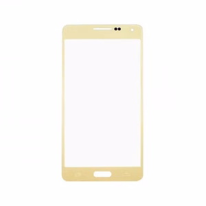 Внешнее стекло экрана для Samsung A500 A5 золотое HQ