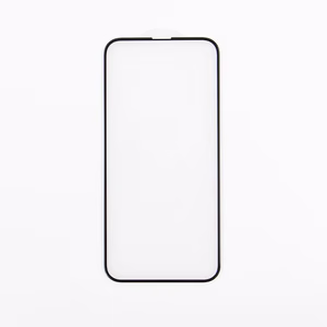 Grūdintas 5D stiklas "iPhone 15 Pro 6,1" juodas rėmelis