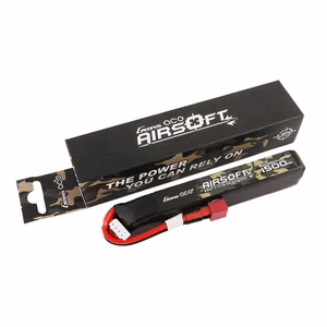 „Gens Ace“ 25C 1500 mAh 3S1P 11,1 V „Airsoft“ ginklo LiPo baterija su T tipo jungtimi