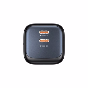Unitek GaN tinklo įkroviklis 45W 2x USB-C PD 3.0 QC