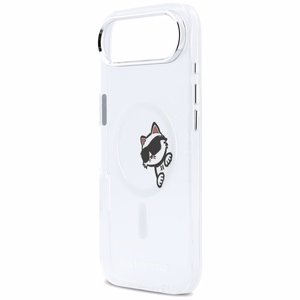 Karl Lagerfeld IML Peekaboo MagSafe Dėklas for iPhone Air - Clear