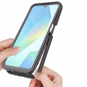 Tech-Protect Defense dėklas Samsung Galaxy A17 4G / 5G - juodas