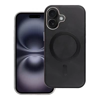 GENTLEMAN MAG COVER Dėklas telefonui suderinamas su MagSafe IPHONE 16 juodas