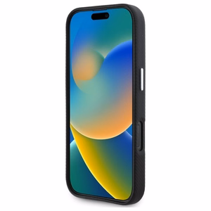 BMW M Edition Kevlar apvyniotas metalinis iPhone 16 Pro Max dėklas - juodas