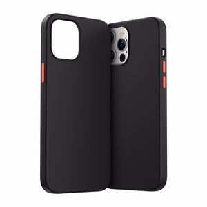 Joyroom Color Series dėklas iPhone 12 Pro Max juodas (JR-BP800)
