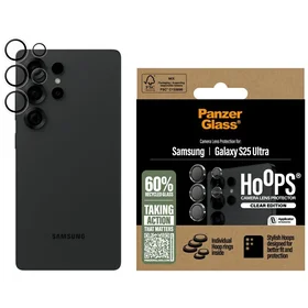 PanzerGlass Hoops objektyvo apsauginis stiklas Samsung Galaxy S25 Ultra skaidrus