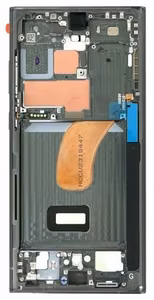 Middle housing Samsung S918 S23 Ultra Green original (used Grade B)