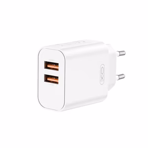 XO wall įkroviklis CE34 2x USB 2,4A baltas