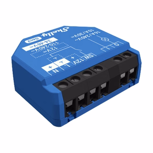 Shelly 1 Gen3 4 vnt. valdiklių rinkinys WiFi/Bluetooth