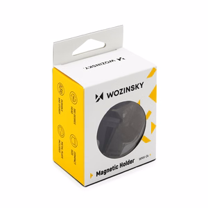 Automobilinis universalus telefono laikiklis Wozinsky WMH-04 tvirtinamas ant ventiliacijos grotelių, magnetinis, juodas
