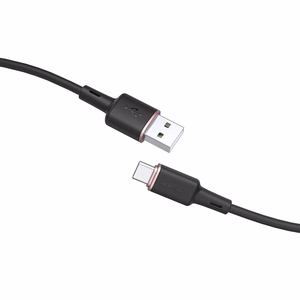 USB kabelis Acefast C2-04 USB-A to USB-C 1.2m juodas