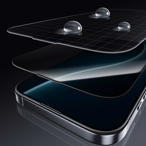 Benks Apsauginis stiklas Glass Warrior Privatumo aizsardzība skirta iPhone 17 Pro - juodas