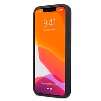 Karl Lagerfeld Odinis Ikonik Karl's Head Metalinis dėklas iPhone 13 mini - mėlynas