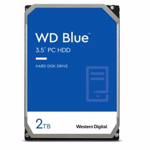 WD vidinis standusis diskas WD Blue (WD20EARZ) – 2 TB, SATA