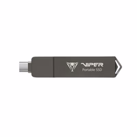 Išorinis nešiojamasis SSD diskas Patriot Viper PVP30 Duo Compact 1TB 1000MB/s USB A+C 3.2 Gen2 (PVP301TB28UDG)