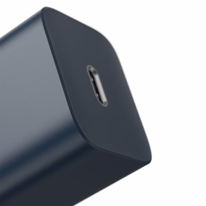 Baseus Super Si 1C greito įkrovimo įkroviklis USB Type C 20W Power Delivery + USB Type C - Lightning kabelis 1m mėlynas (TZCCSUP-B03)