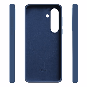Etteri Silikoninis Mag dėklas for Samsung Galaxy S26 tamsiai mėlynas