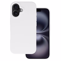 Tel Protect silikoninis dėklas telefonui Iphone 16 baltas