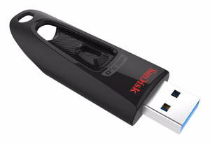 SanDisk Ultra USB atmintinė 256 GB USB Type-A 3.2 Gen 1 juoda