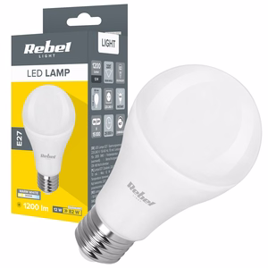 Rebel E27 LED lemputė, 12 W, 3000 K, 230 V