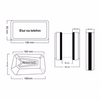 Snake Track bike frame double krepšys