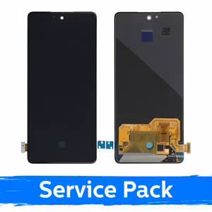 Ekranas skirtas Samsung G780 S20 FE (G781 S20 FE 5G) juodas (Service Pack)(NF version)