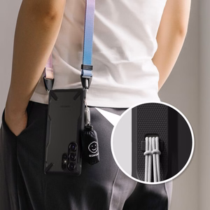 Ringke Fusion X dėklas Samsung Galaxy S25 Ultra - juodas