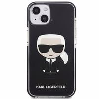 Karl Lagerfeld Iconik Karl dėklas iPhone 13 mini - juodas