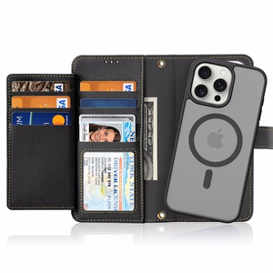 Dux Ducis Lawa odinis dėklas telefonui iPhone 15 Pro Max - juodas