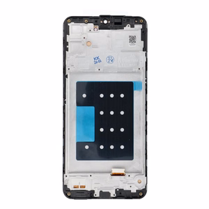 REWA OLED LCD ekranas su rėmeliu, skirtas SAMSUNG A16 4G, juodas