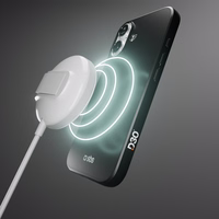 SBS Full Active Magnetinis dėklas su D3O technologija iPhone 17 - juodas