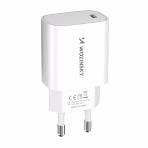 Wozinsky WGWCCW 20W USB-C sieninis įkroviklis - baltas