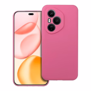 Silikoninis dėklas 2mm HONOR 400 Pro rožinis