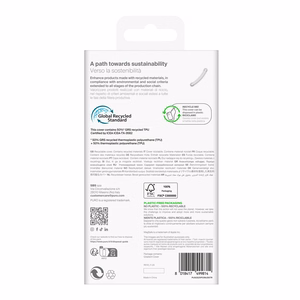 Guess Silikoninis dėklas Puro 03 Nude skirtas Samsung Galaxy S25 Ultra - skaidrus