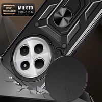 Tech-Protect CamShield Pro dėklas telefonui Xiaomi Redmi 14C / Poco C75 - juodas