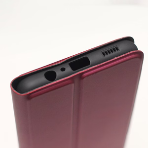 Išmanusis Soft dėklas for iPhone 17 Pro Max 6,9" bordo