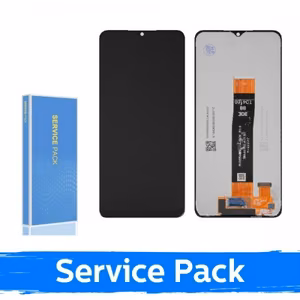 LCD ekranas suderinamas su Samsung A136 A13 5G / A047 A04s / M136 M13 juodas (Aptarnavimo pakuotė / Aftermarket)(NF versija)