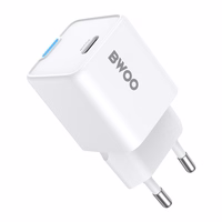 BWOO GaN PD wall įkroviklis 30W 1x USB-C port 1A baltas