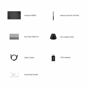 Huion Inspiroy H580X grafinė planšetė